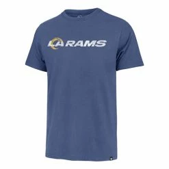 Best Sale 😀 '47 Brand NFL Franklin Replay Wordmark Tee Los Angeles Rams ⭐