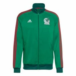 Promo 🎉 Adidas Men's Mexico 2022 3-Stripes Track Top Mexico 😍