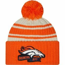 Discount 🛒 New Era NFL 2022 Sideline Sport Knit Beanie Denver Broncos ⌛