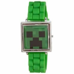 Coupon 🔔 Accutime Kids' Character Spinner ⌚ Watch Minecraft 🛒
